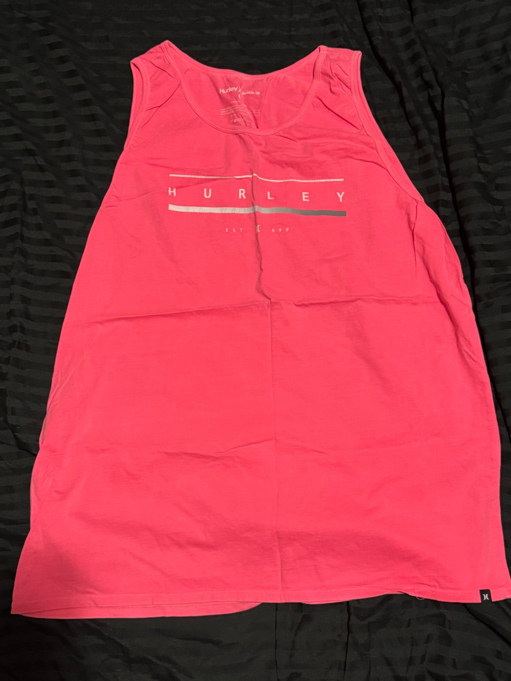 Hurley Pink Short Sleeve Crew Tee